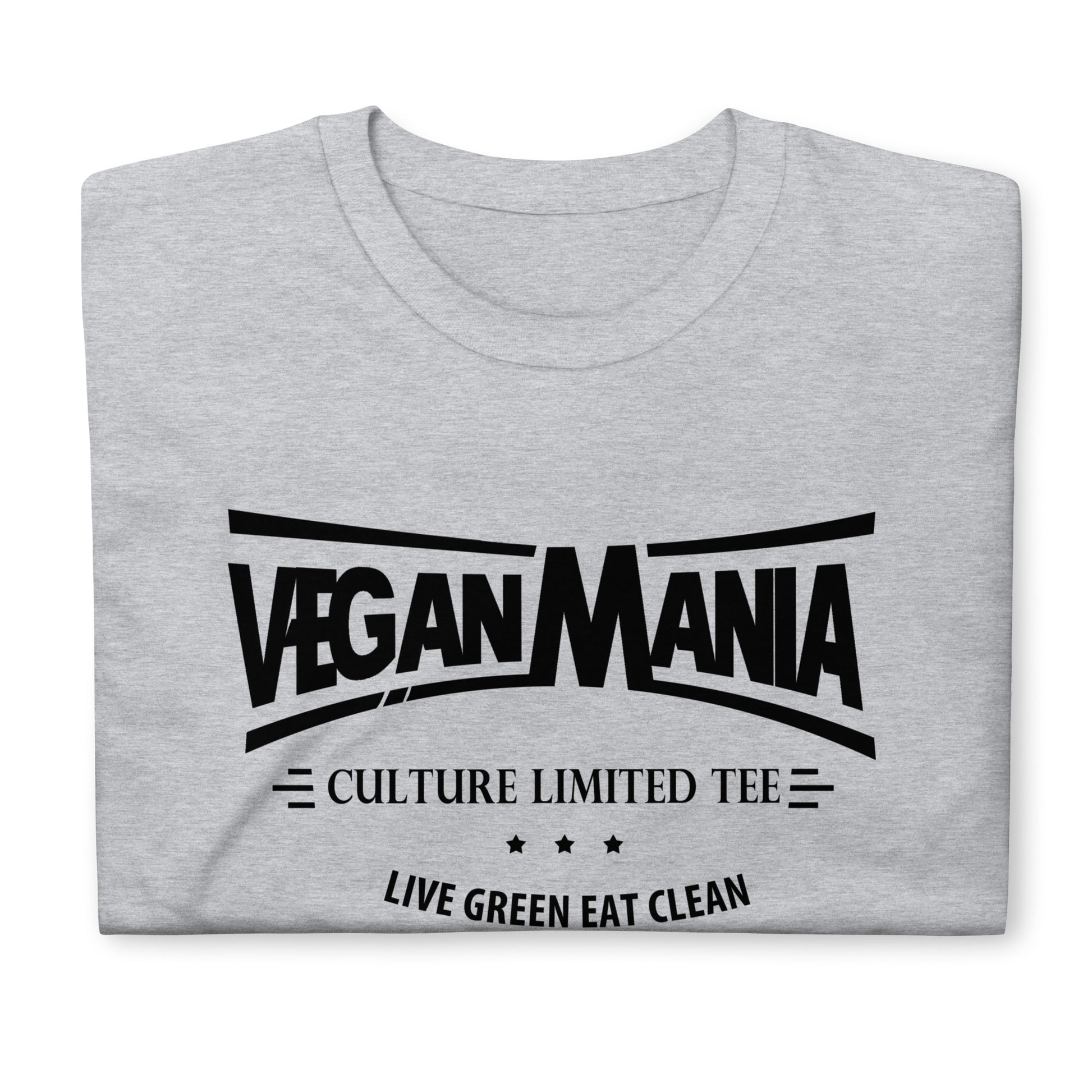 Live Green and Eat Clean with Culture Limited Tees "Vegan Mania" T-Shirt - Culture Limited Edition Tees