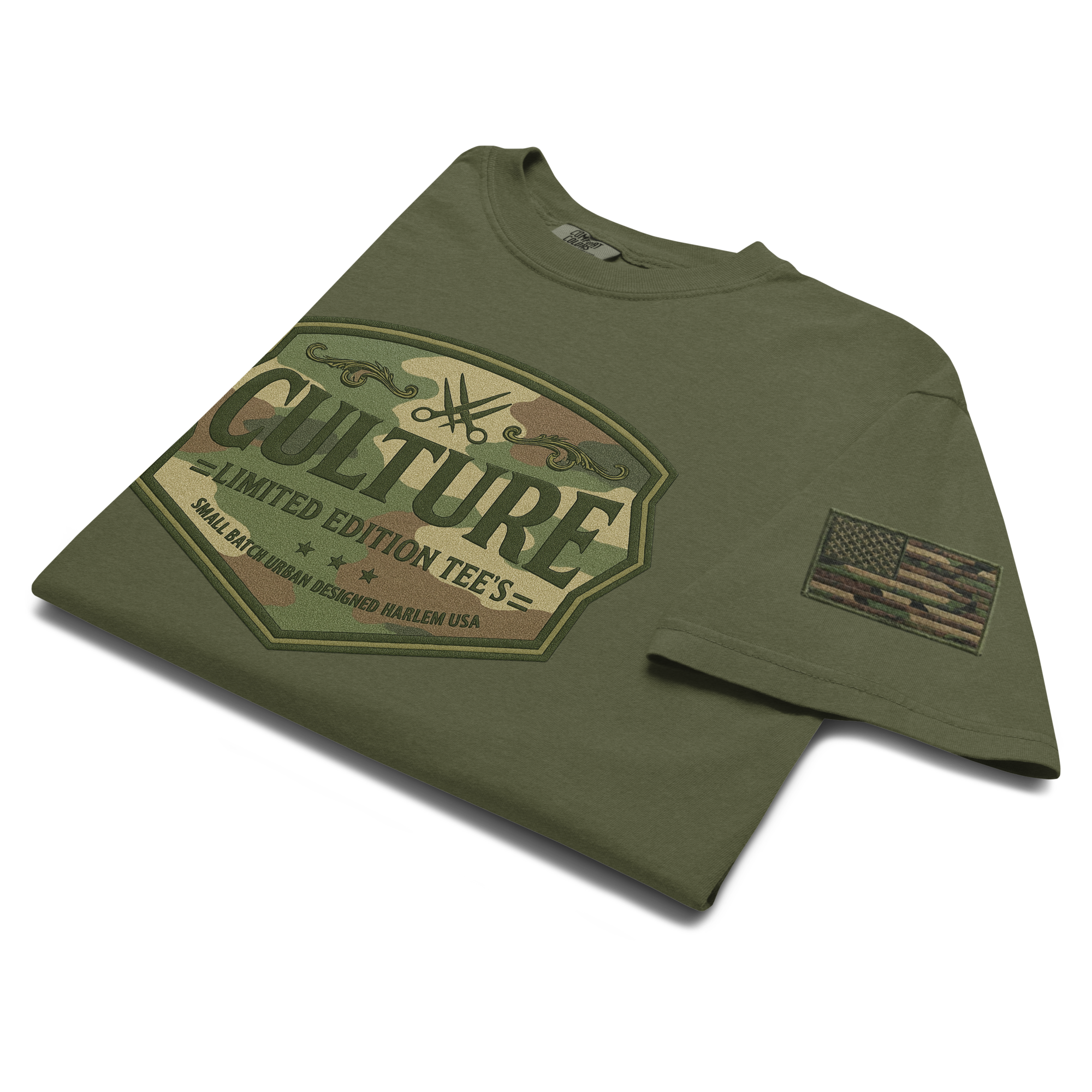 Culture Camo Badge Unisex T-Shirt