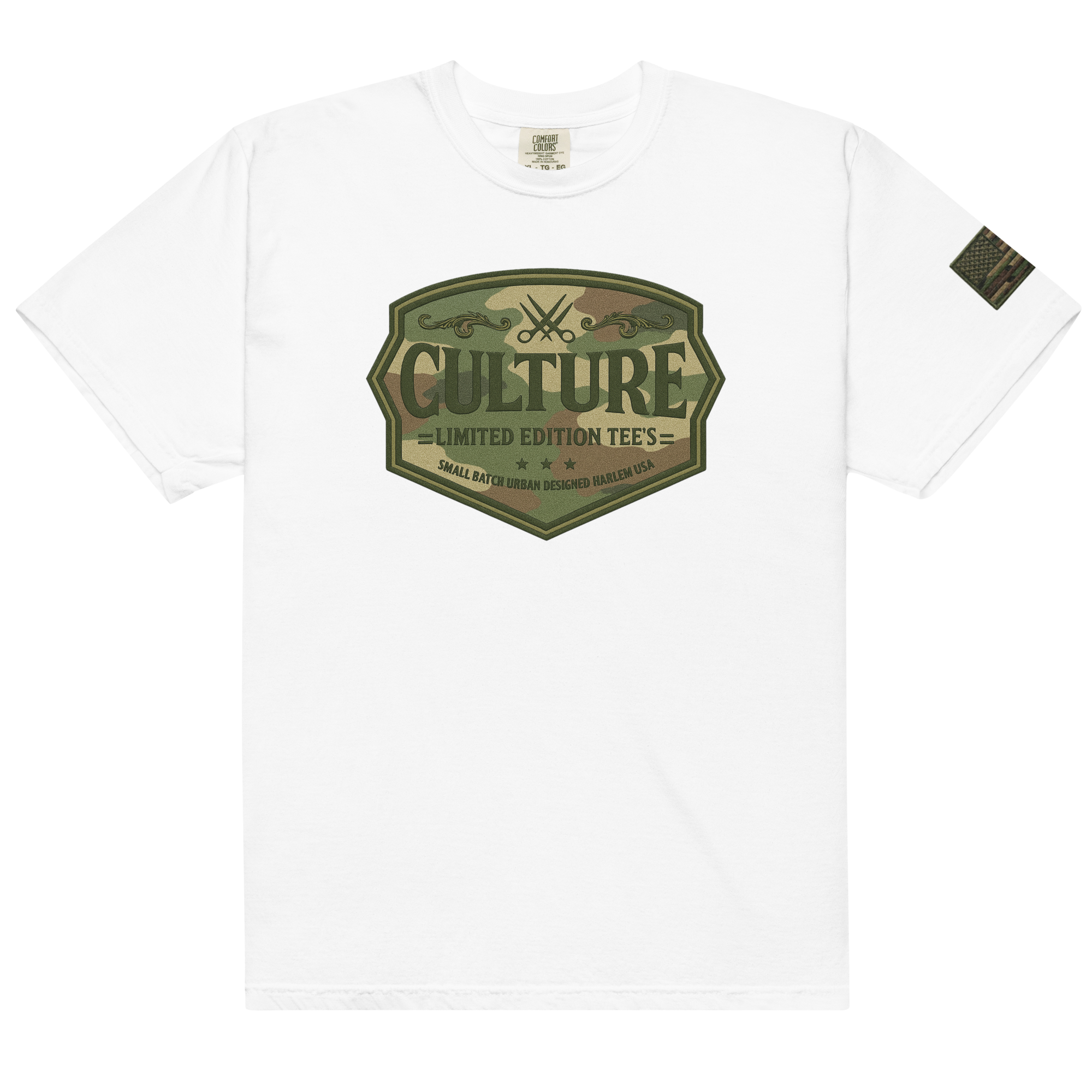 Culture Camo Badge Unisex T-Shirt