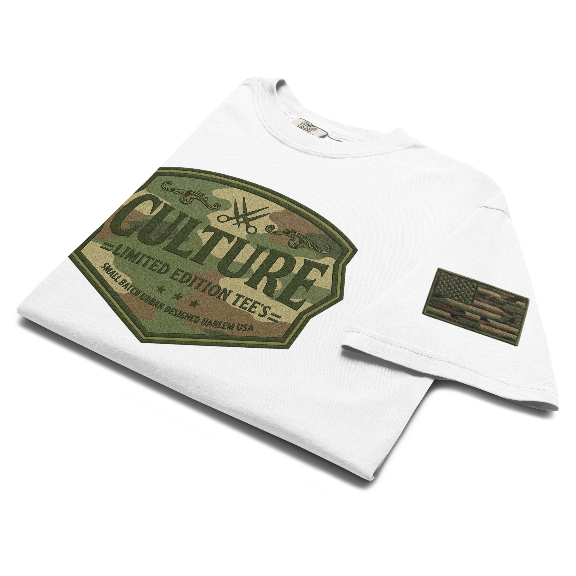 Culture Camo Badge Unisex T-Shirt