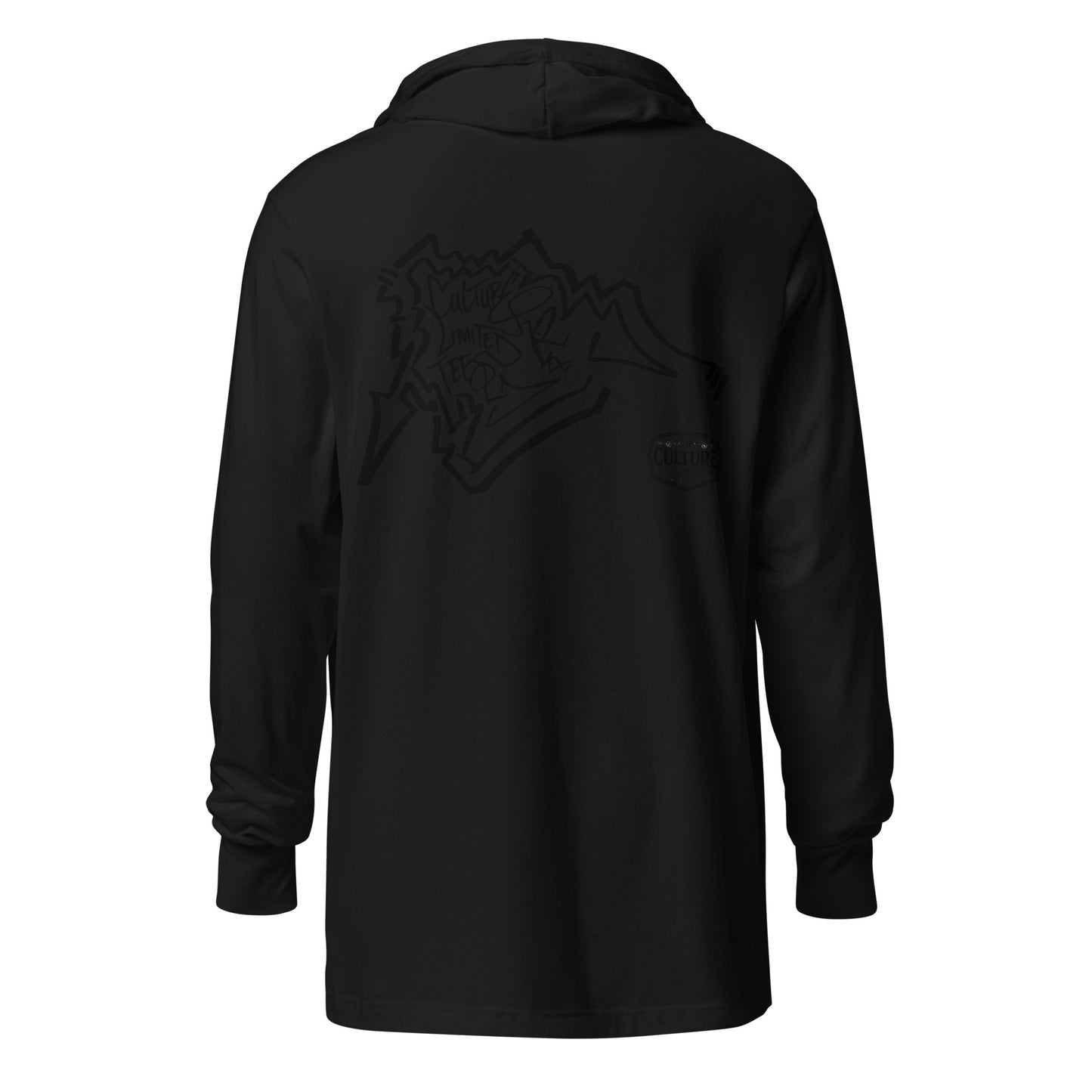 Graffiti Logo Hooded long-sleeve tee - Culture Limited Edition Tees