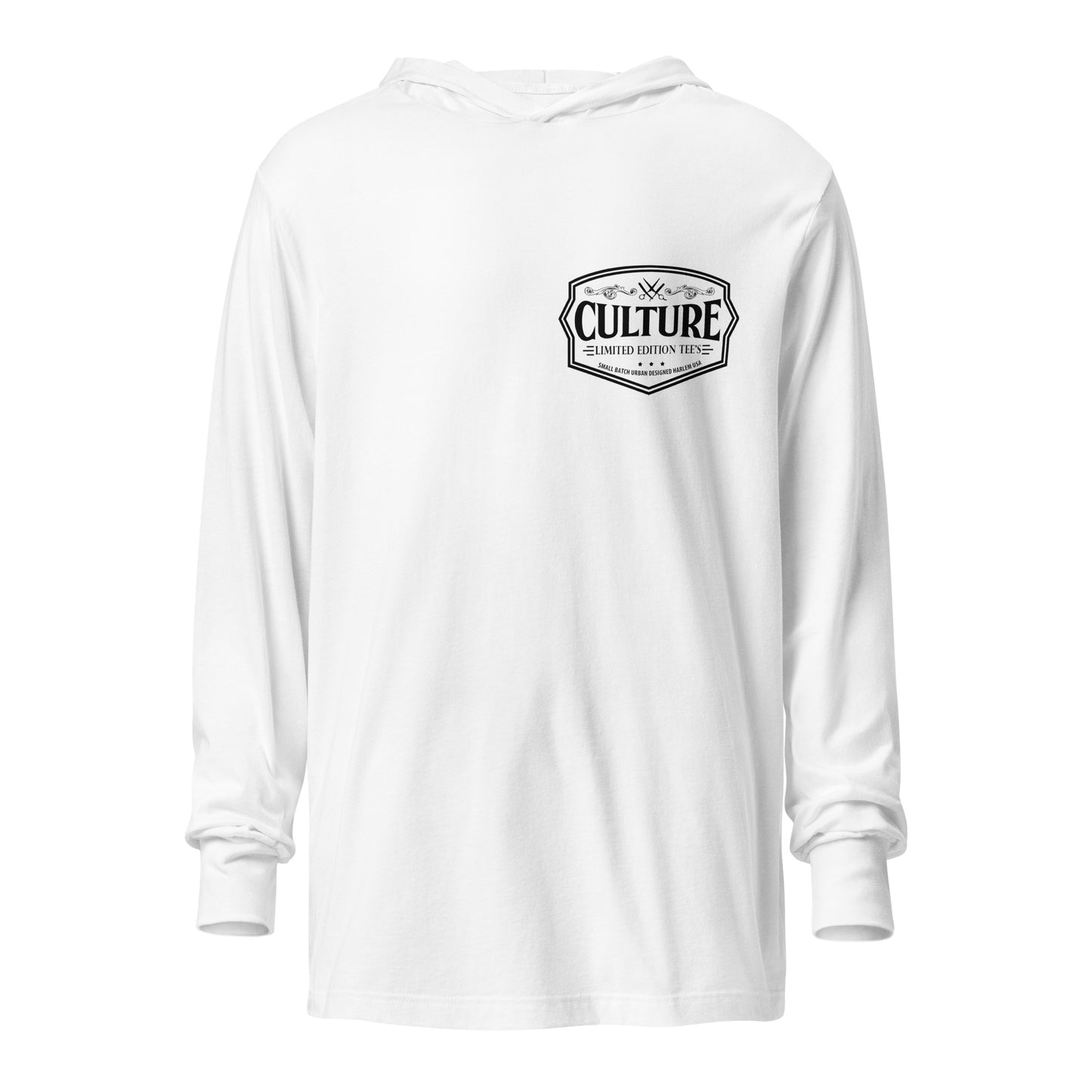 Graffiti Logo Hooded long-sleeve tee - Culture Limited Edition Tees