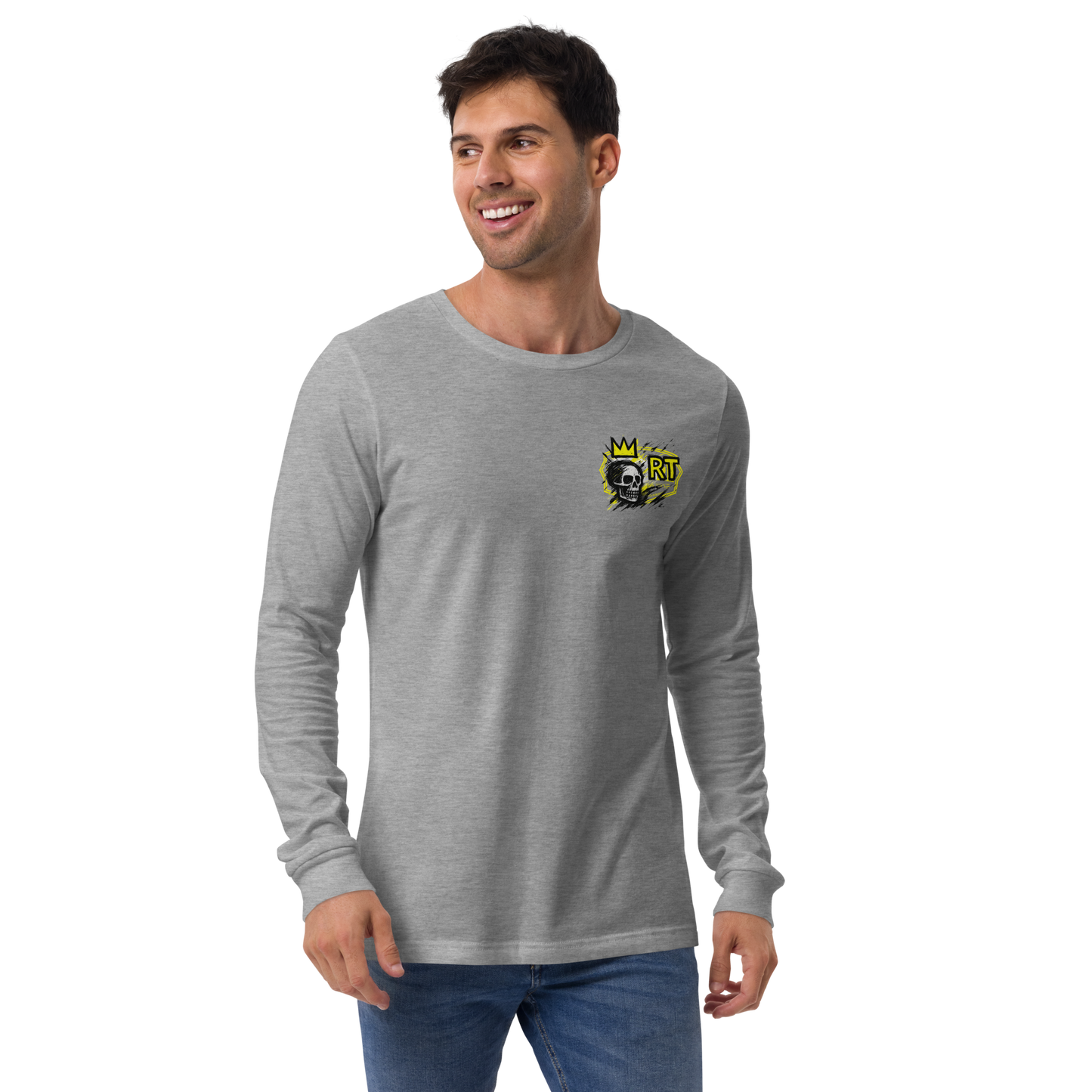Skull & Crown Long Sleeve Tee