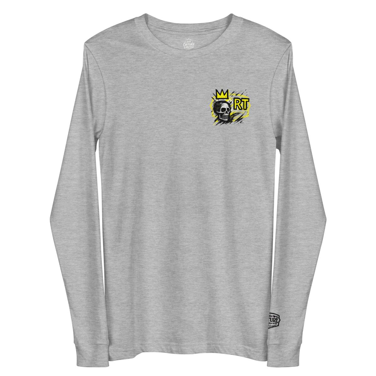 Skull & Crown Long Sleeve Tee - Culture Limited Edition Tees