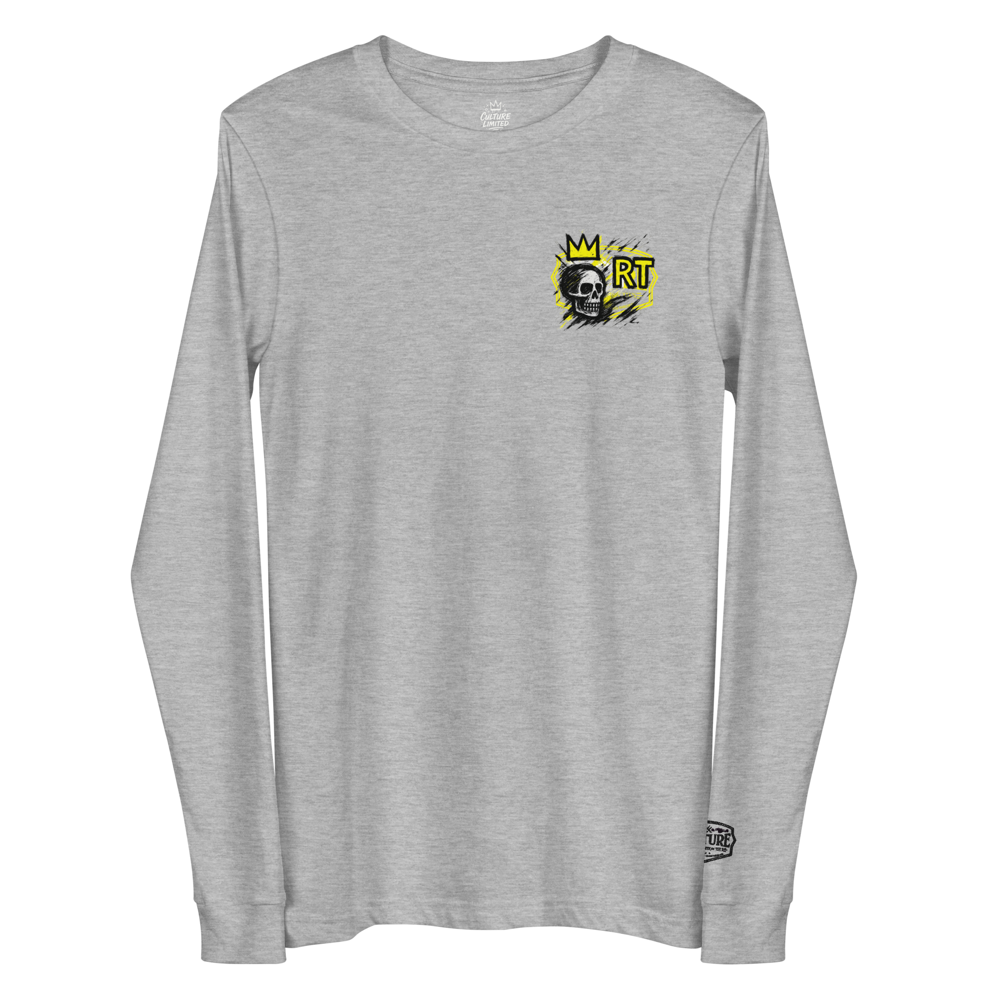 Skull & Crown Long Sleeve Tee - Culture Limited Edition Tees