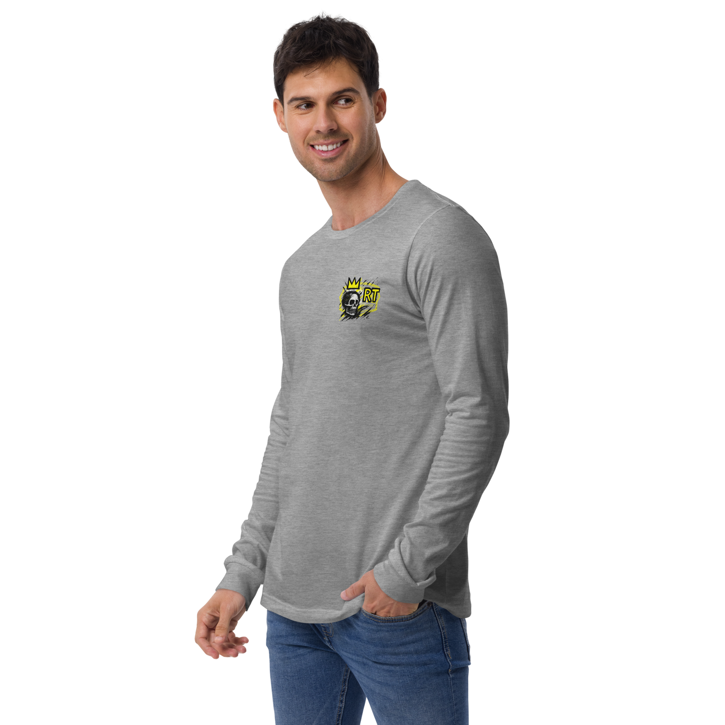 Skull & Crown Long Sleeve Tee