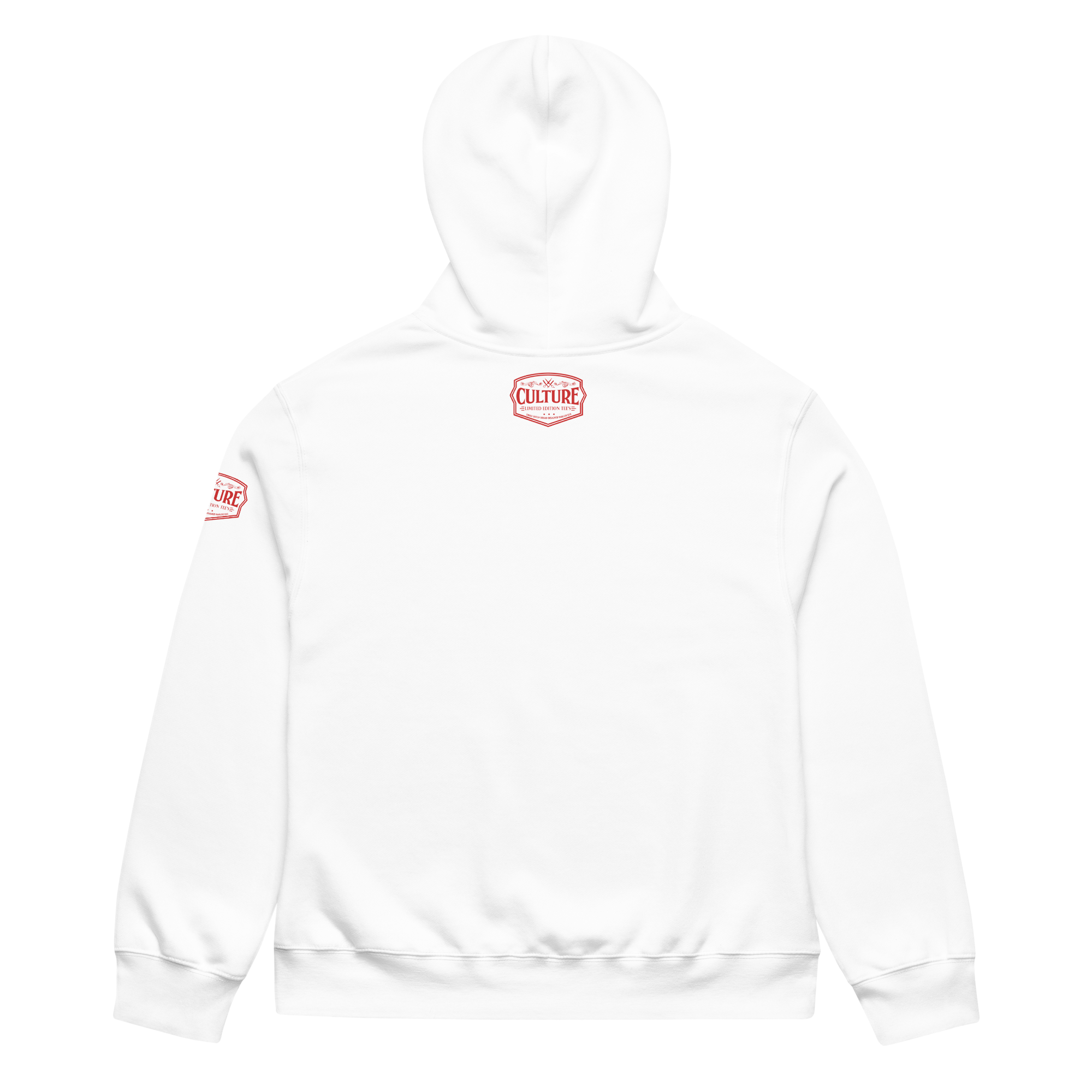 Bimmer Culture Oversized Heavyweight Hoodie White - Culture Limited Edition Tees