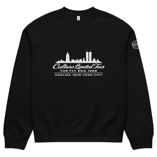 Fly Era 1988 Harlem Skyline Oversized Sweatshirt | Culture Limited Tees