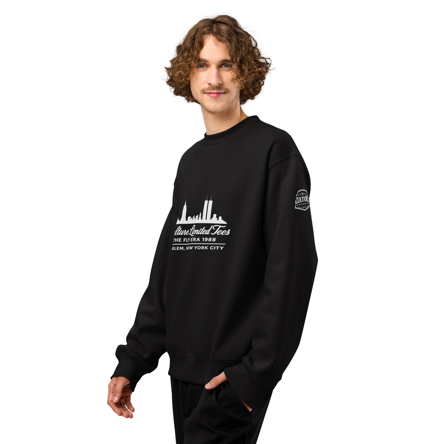 Fly Era 1988 Harlem Skyline Oversized Sweatshirt | Culture Limited Tees