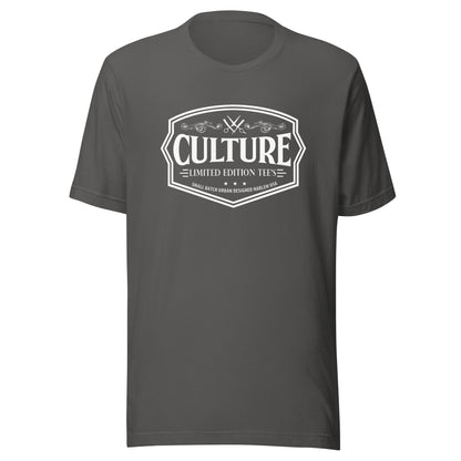 White Classic Logo Culture Tee - Culture Limited Edition Tees