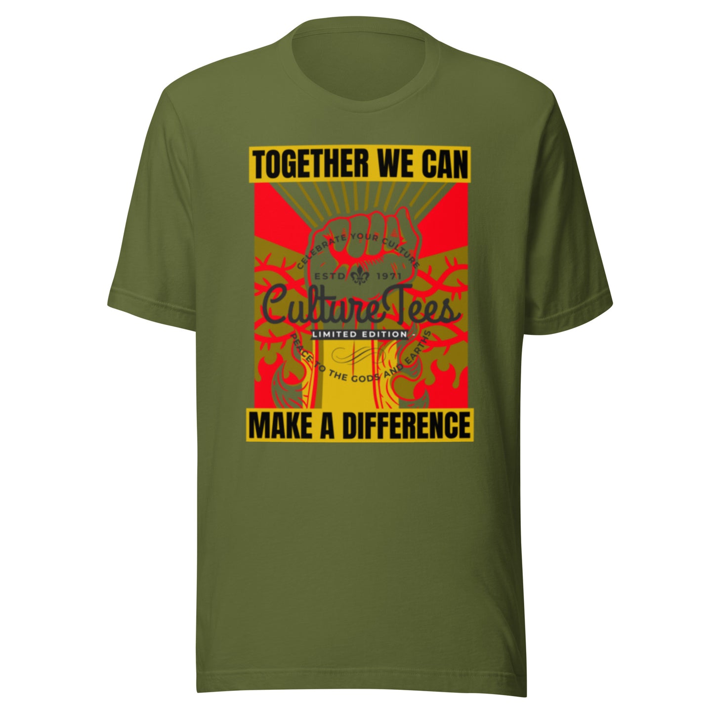 Together We Can Men's Graphic Tee - Culture Limited Edition Tees