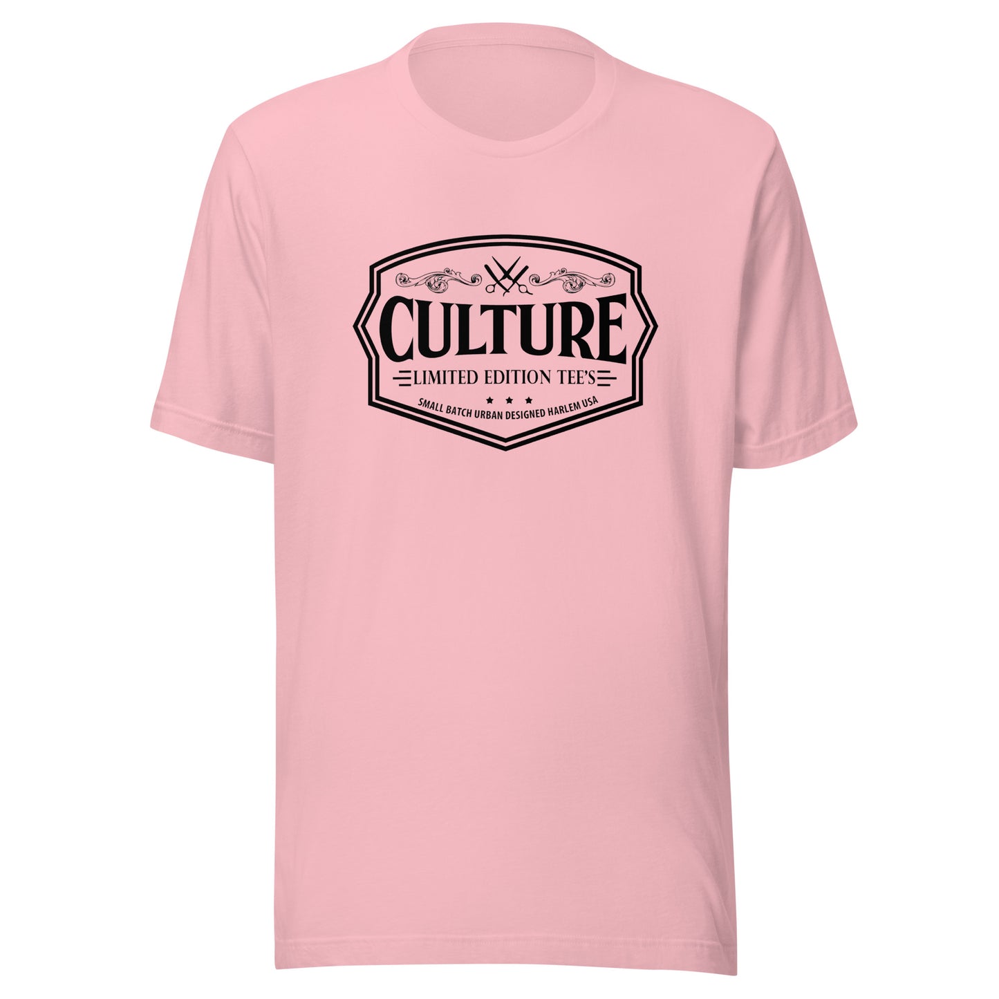 Men's Classic Black Culture Logo T-Shirt - Culture Limited Edition Tees