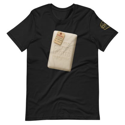 Culture Limited “1 Kilo Cocaine Brick” Graphic Tee – Authentic Design - Culture Limited Edition Tees