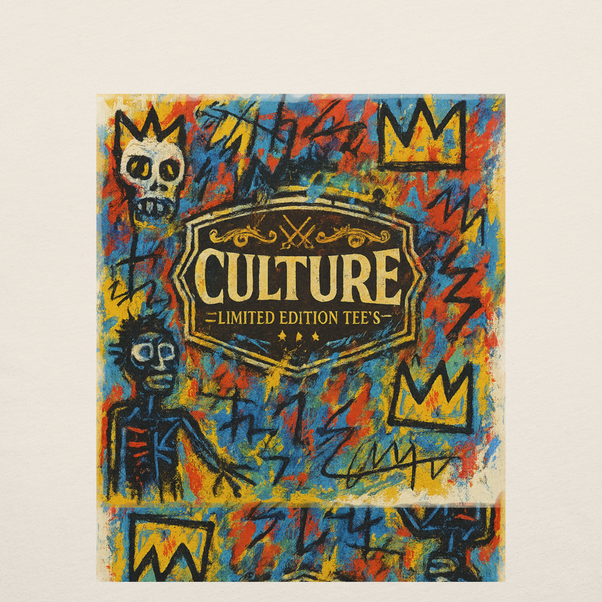 Basquiat Spectrum Tee - Culture Limited Edition Tees
