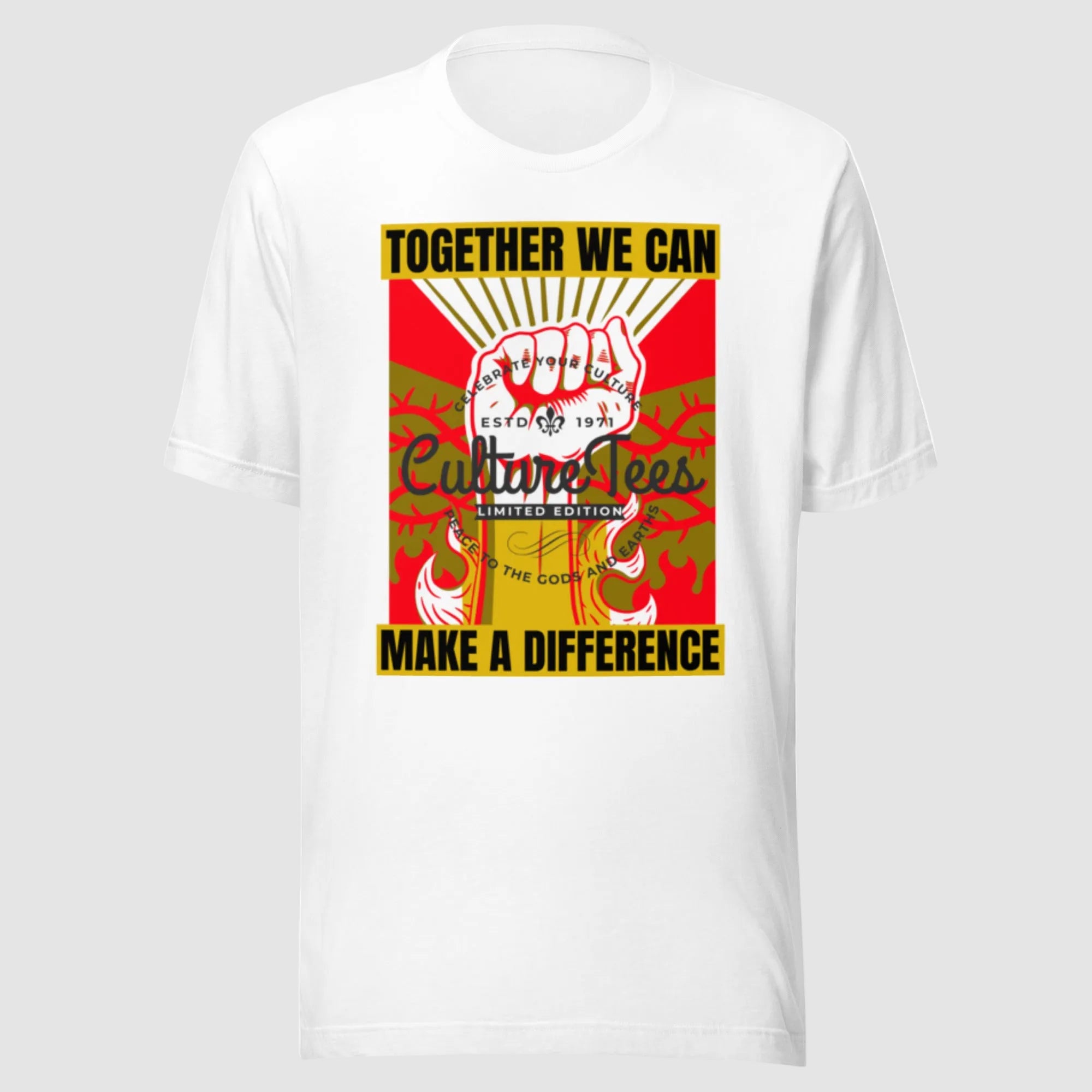 Together We Can Men's Graphic Tee - Culture Limited Edition Tees