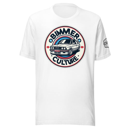 Bimmer Culture Cars E30 Unisex t-shirt