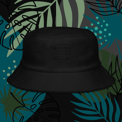 Culture Logo Unstructured terry cloth bucket hat - Culture Limited Edition Tees