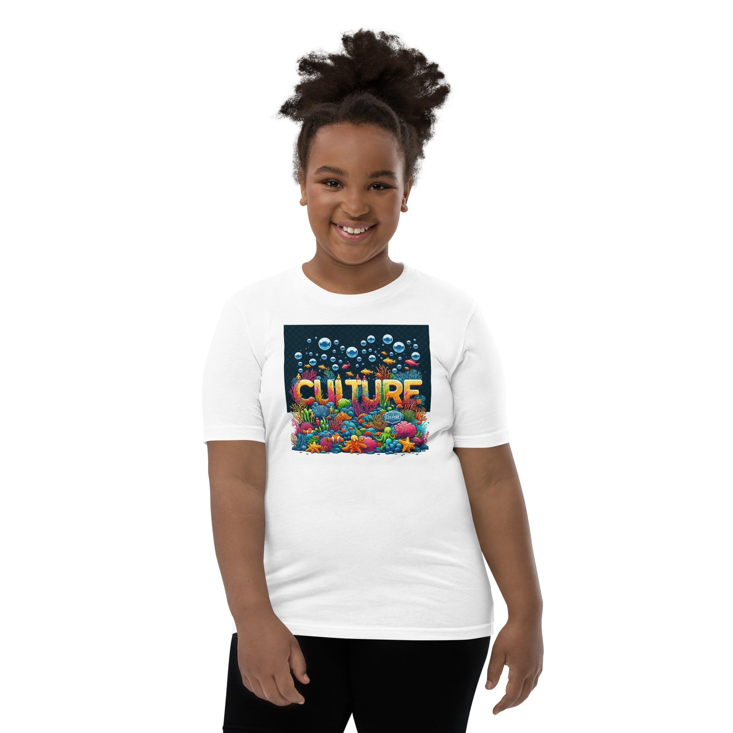 Fruity Pebble Colored Unisex Youth Short Sleeve T-Shirt