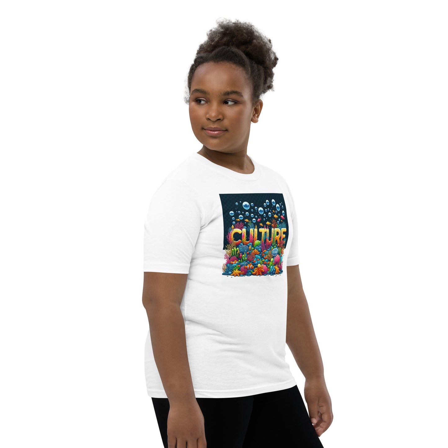 Fruity Pebble Colored Unisex Youth Short Sleeve T-Shirt